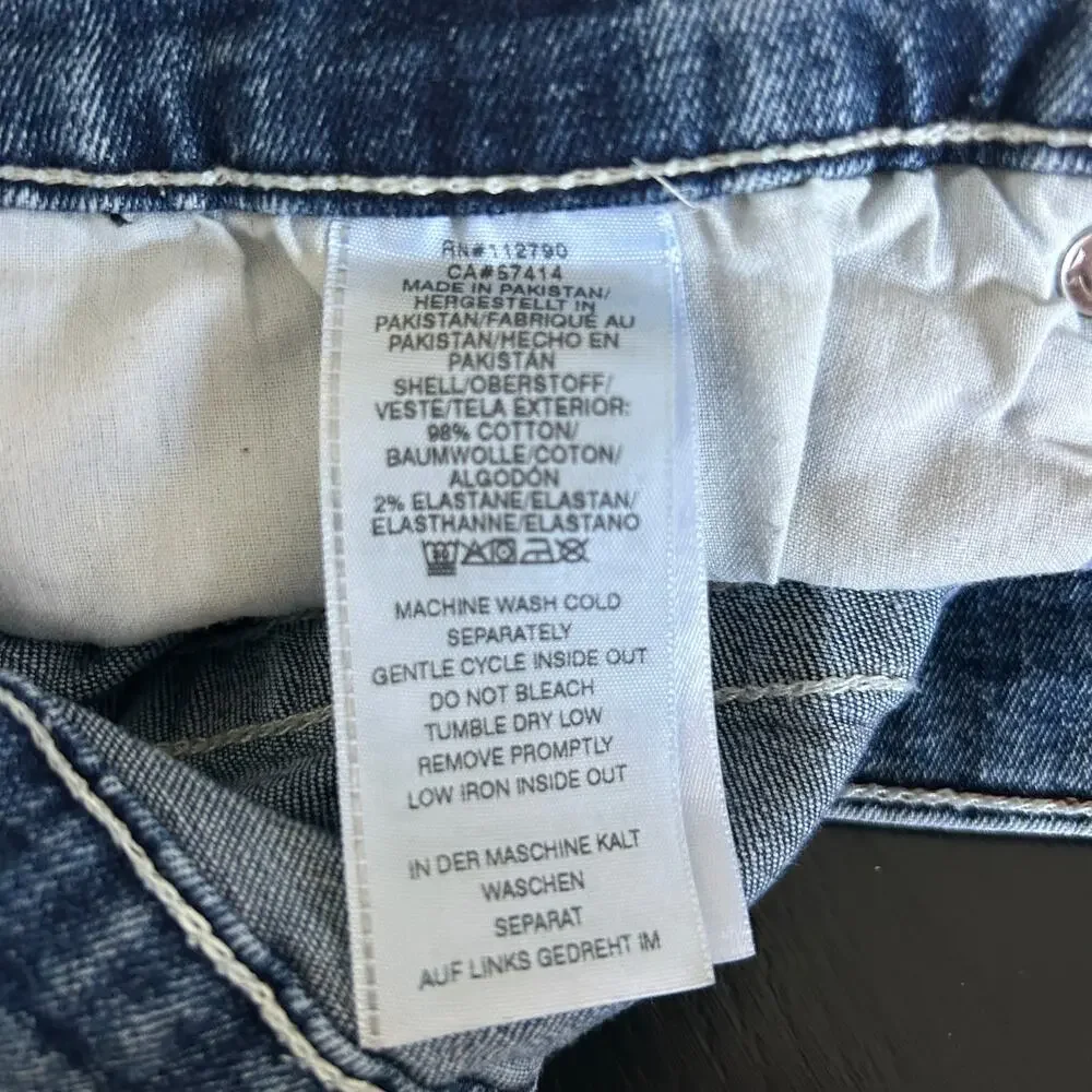 True Religion Rocco Relaxed Skinny Shorts Men's Sz. 32